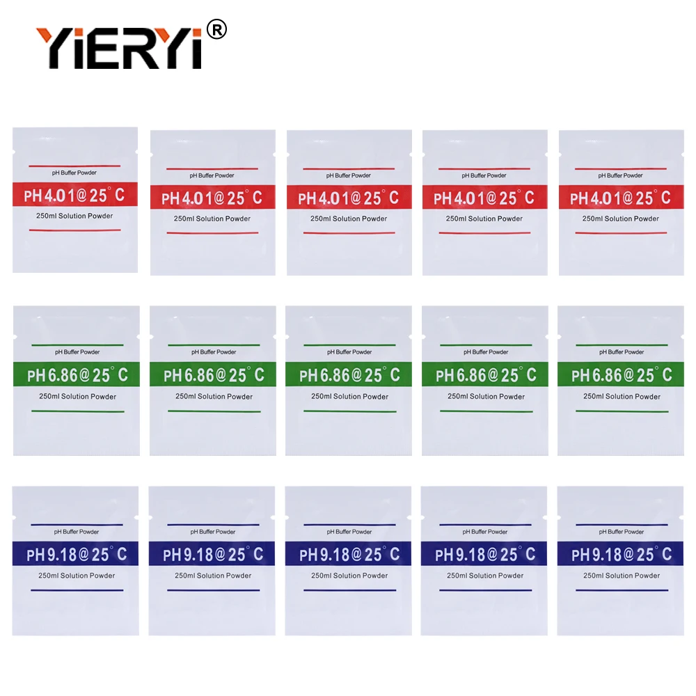 PH Puffer Pulver Kalibrierung Set PH4.01 PH6.86 PH9.18 ORP 256MV KCL Lösung Pulver Für PH Meter Tester Aquarium Hydrokultur – Detail 1