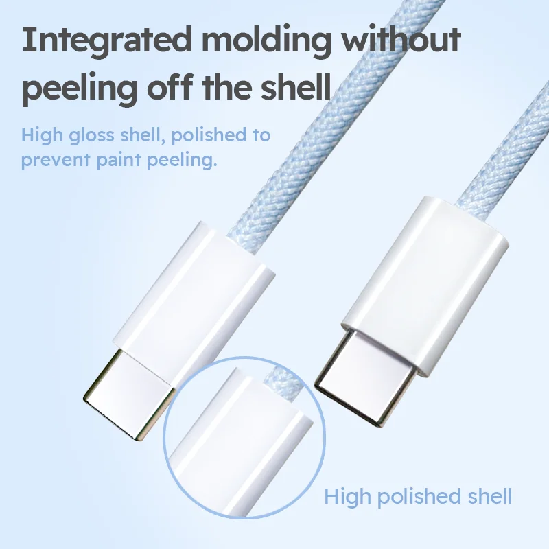 아이폰 15 프로 맥스 PD 고속 충전 USB C 데이터 코드, 삼성 샤오미 고속 충전 케이블, 66W 3A