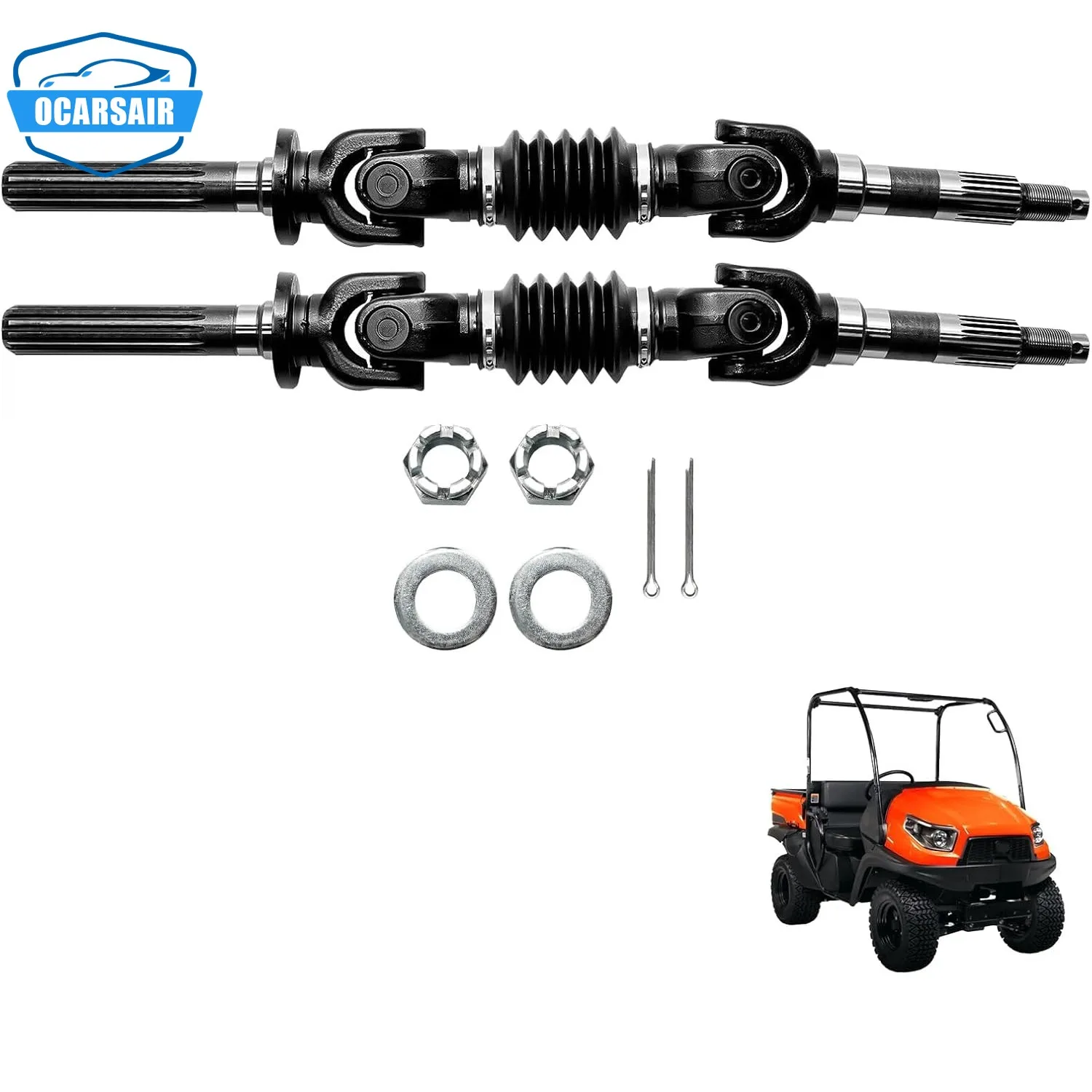 

K7711-12330 K7711-12334 Комплект задних левых и правых осей CV для Kubota RTV900 RTV1100 RTV1140 K771112330 K771112334 2004-2016 гг.