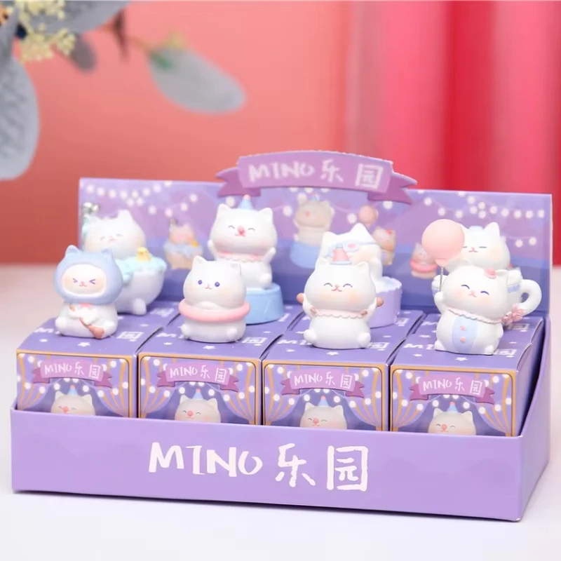 

Mino Cat Park Blind Box Handmade Internet Famous Cat Girl Toy Doll Cute Doll Student Girl Collection Gift Decoration