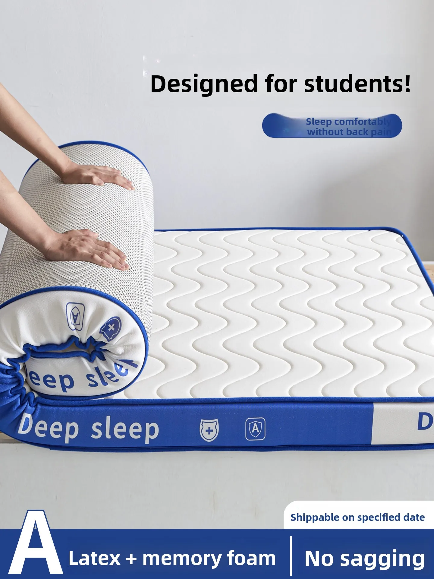 student-dormitory-latex-mattress-soft-pad-single-bed-mat-pad-90x190-high-school-upper-lower-bed-boarding-room-special-use