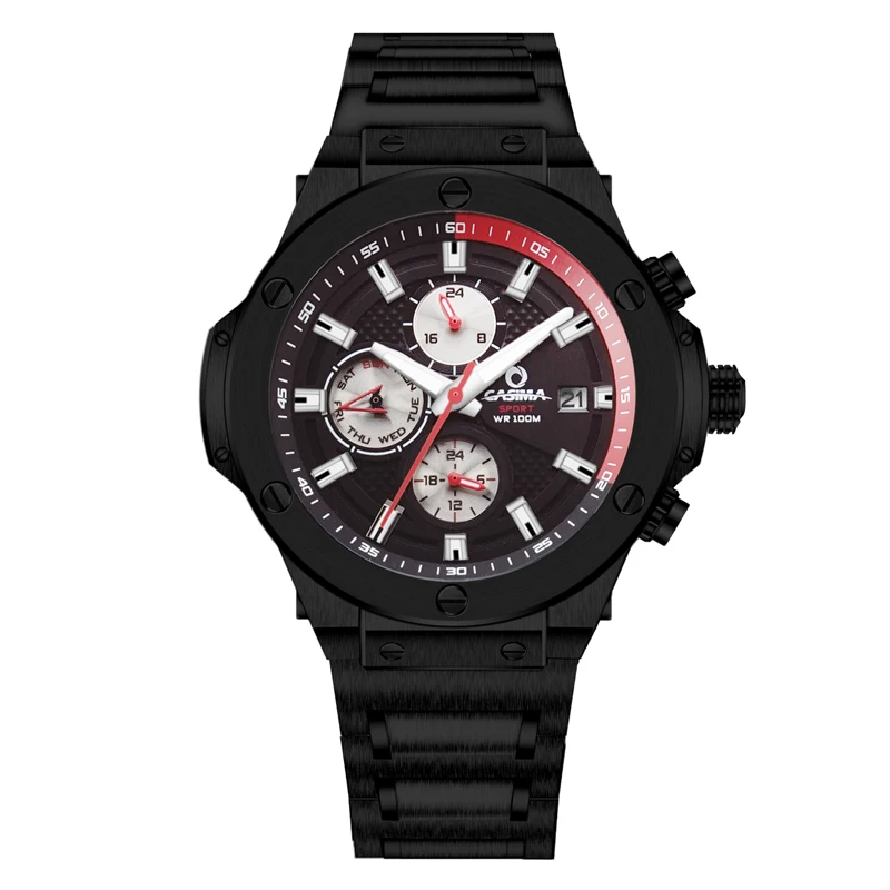 CASIMA メンズ 腕時計 クォーツムーブメント シンプルトレンド おしゃれ ジョーカー 夜光 防水 モデル ST-8104-1013