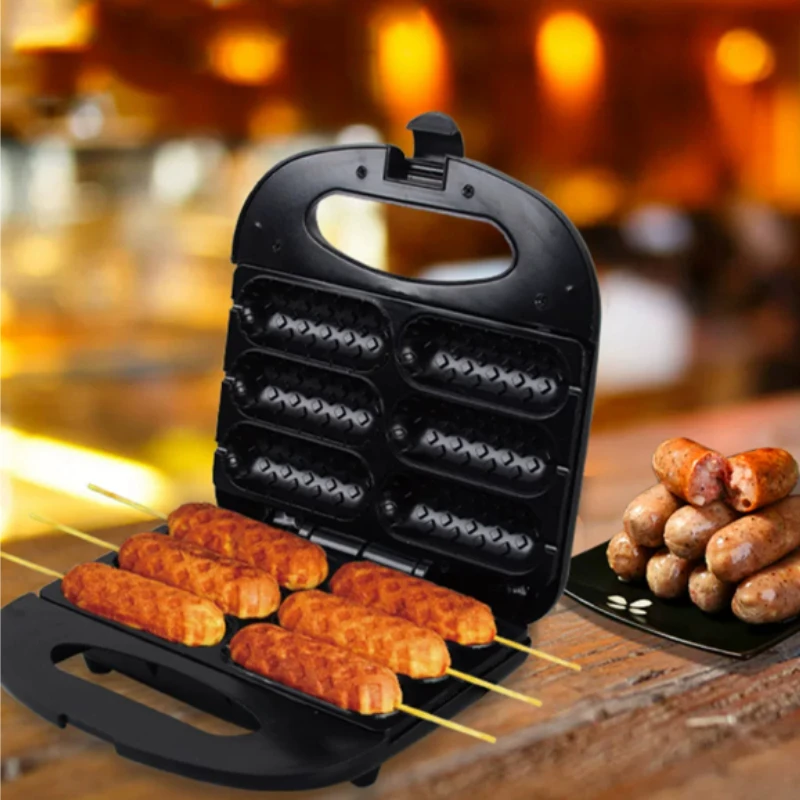 業務用ホットドッグローラーソーセージグリル機 電気式朝食ソー - Hot Dog Roller Grill のレビューと価格