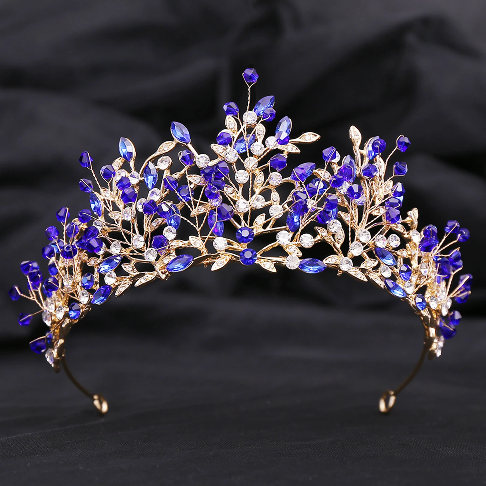 

Wedding Tiara Crown for Bride Bridal Queen Princess Crowns Women Luxury Rhinestone Headbands Wedding Hair Jewelry Accessories