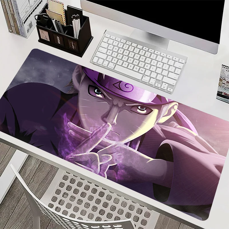 

Mouse Pad PC Accessories Keyboard Pad Office Desk Mat Anti Slip Mousepad Rubber Naruto Uzumaki Tablet Pad Gaming HD Extended Pad