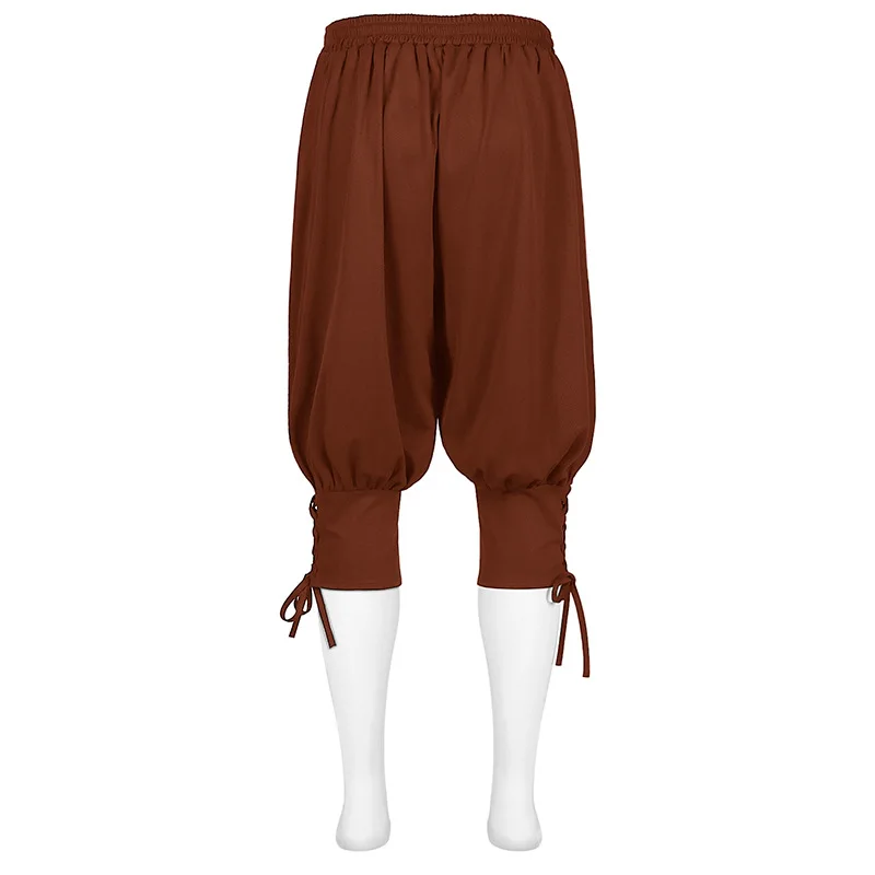 Victorian Renaissance Gothic Pirate Over-the-knee Shorts Trousers Lantern Pants Medieval Halloween Cosplay Costumes view 5