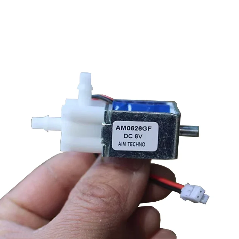 

DC 6V 2-Position 3-Way Micro Electric Solenoid Air Valve Mini Water Flow Control Valve Air Release Valve DIY Monitor Watering