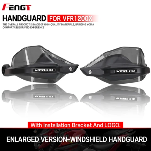 Защита руля и рычагов тормоза для мотоцикла Honda VFR1200X 2010-2016, ветрозащитный щиток для рук