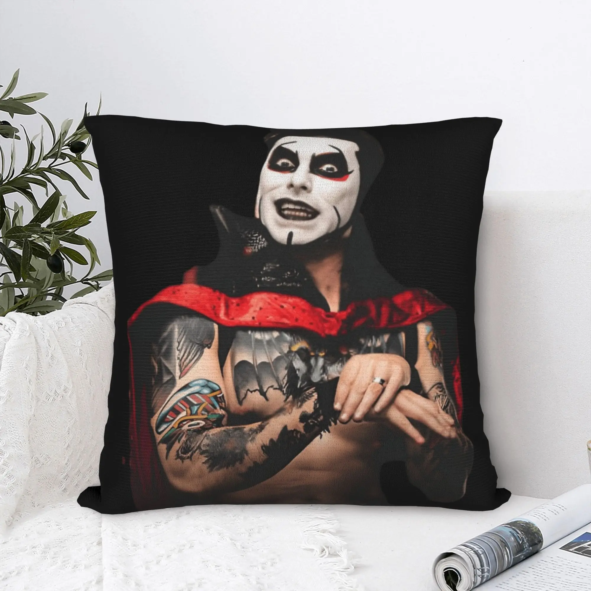 Danhausen Wrestlers Square Pillowcases Polyester Sofa  Cushion Case Cool Decor Pillowcase 40*40