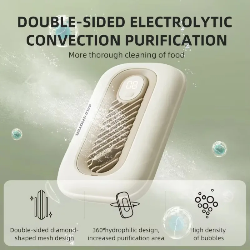 Wholesale Household Sterilization Portable Automatic Vegetable Washing Machine Fruits and Vegetables