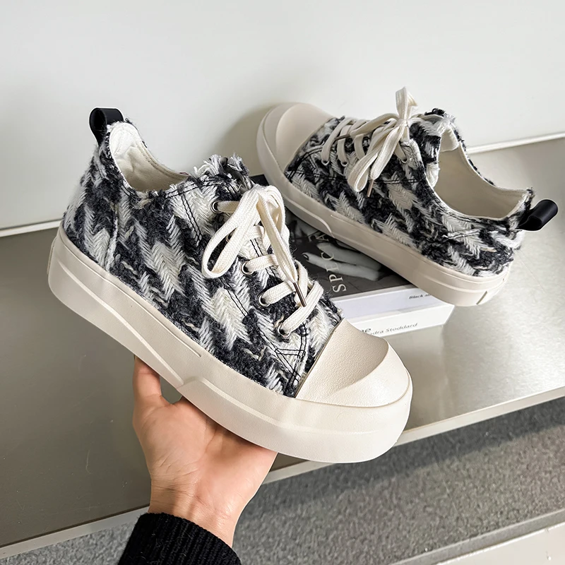 

Новинка 2025 года, нишевая удобная модная повседневная спортивная дышащая мужская обувь с низким берцем на толстой подошве, качественные туфли для доски