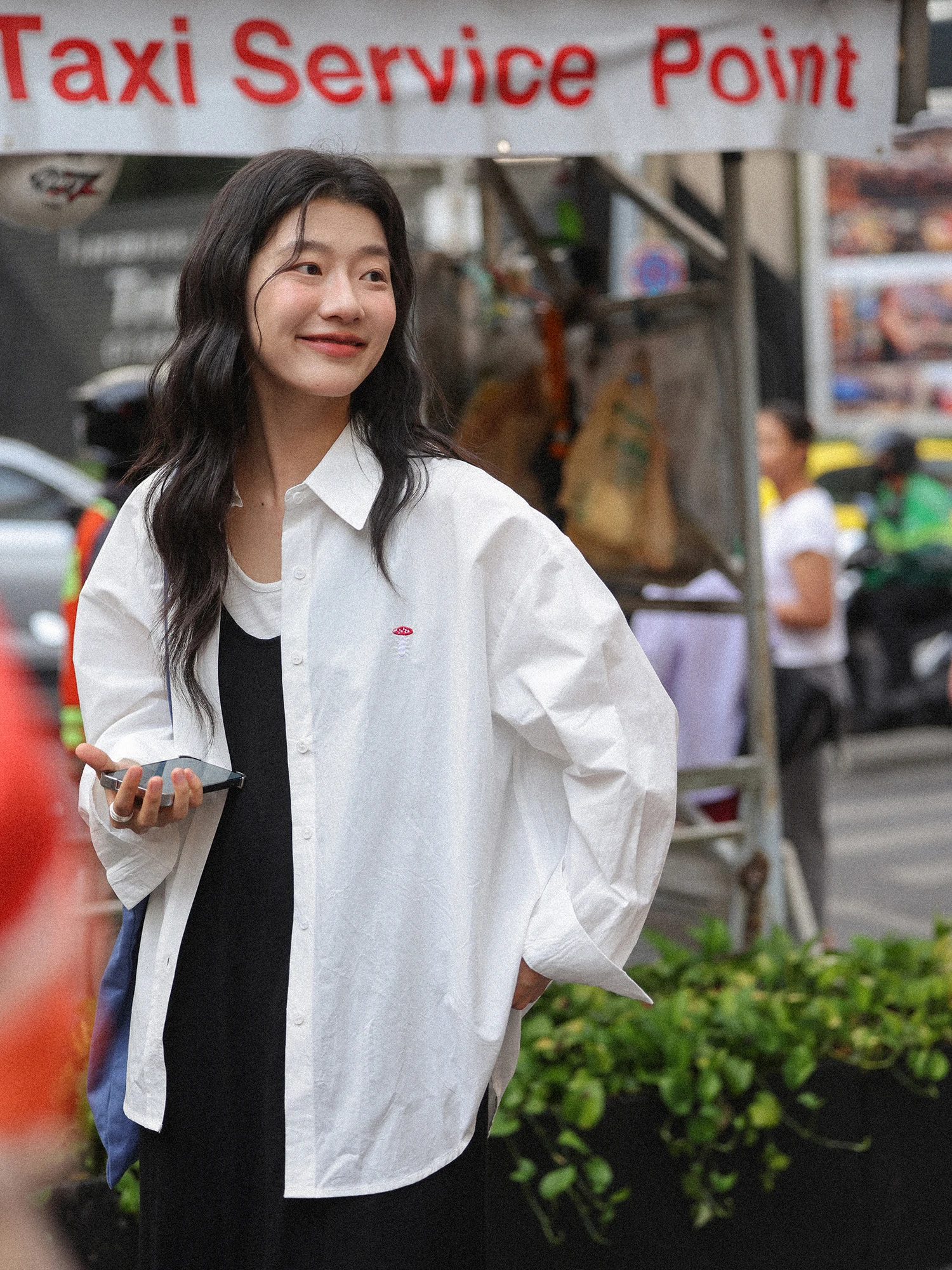 

Early Spring Clean Cut Collar irt Button down Versatile Simple Sle Women's Loose Fit Breathable Long Sve irt