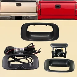 Rear View Tailgate Handle Bezel  Reverse Backup Camera  For GMC Sierra Chevrolet Silverado 1999-2007 15228539 15046512