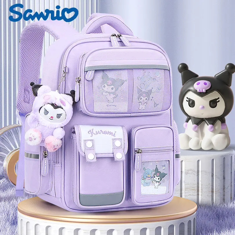 Sac à Dos d'École pour Fille Sanurgente, Protection de la Colonne Vertébrale, Hello Kitty