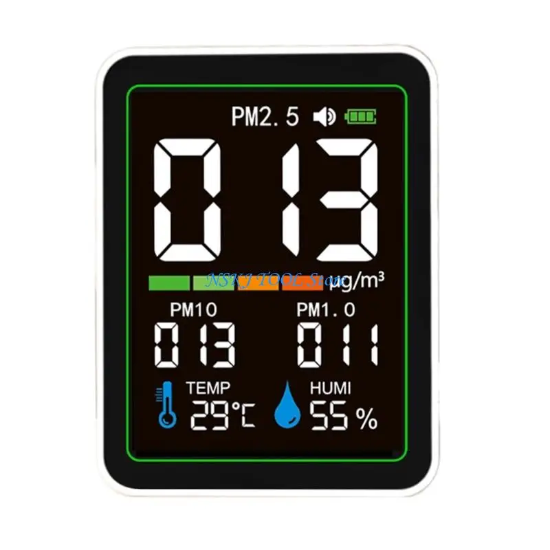 L8RC Realtime Data Includes Digital Screen for Home Office Gas Analyzers