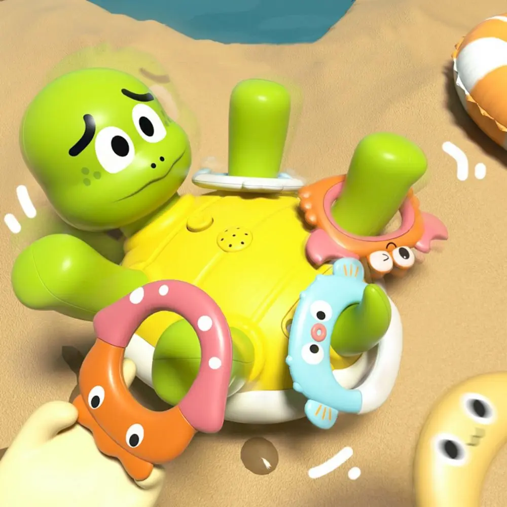 Elektryczna żółwia spryskiwająca wodą, duża pojemność, kreskówkowa, automatyczna, obrotowa, dalekiego zasięgu, modna żółwia spryskiwająca wodą na plażę.