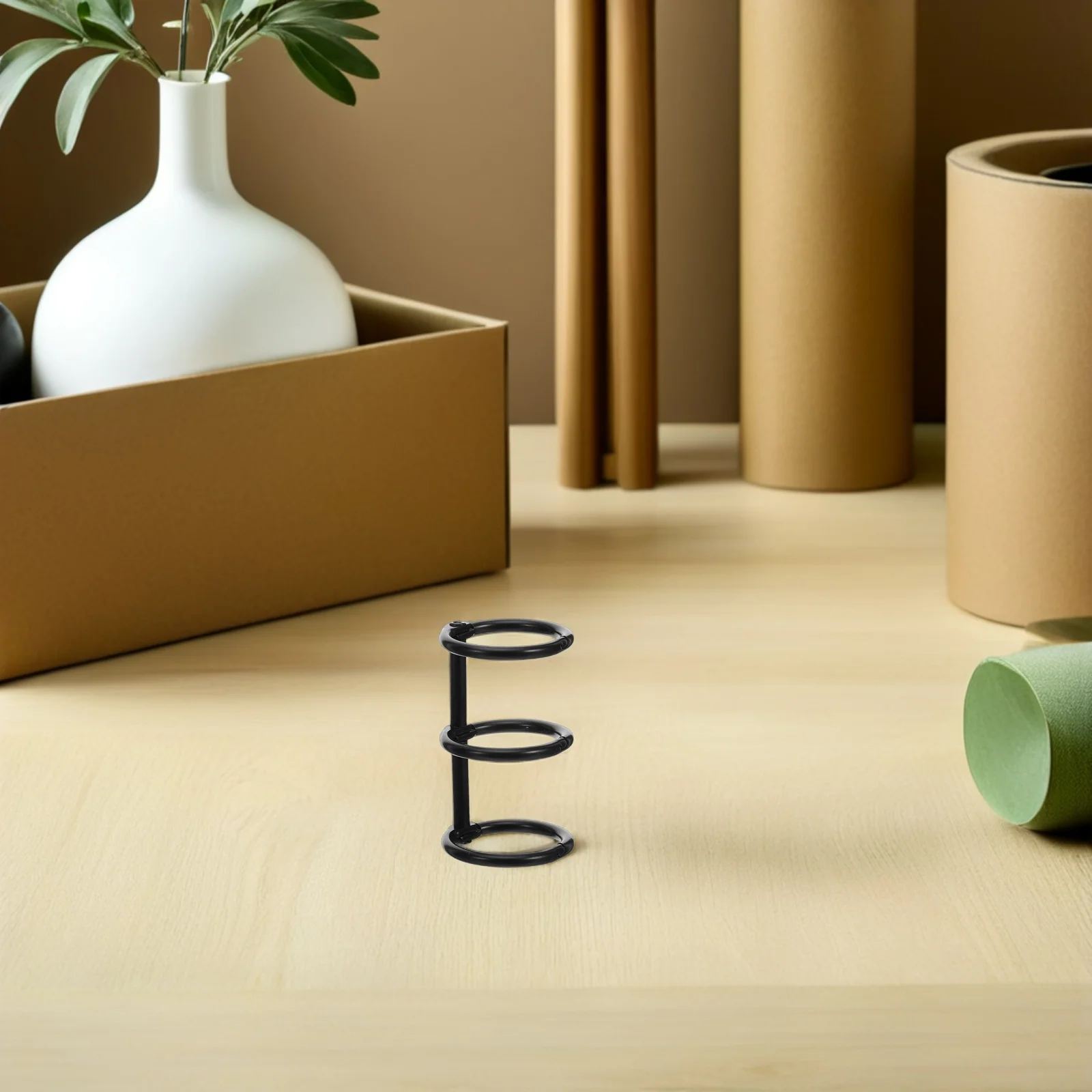 20 قطعة حلقات الموثق المعدنية القابلة للفتح مطلية بالنيكل 3 حلقات مقاطع لأجهزة الكمبيوتر المحمولة أوراق فضفاضة التقويم ملزمة حامل البطاقة التعليمية