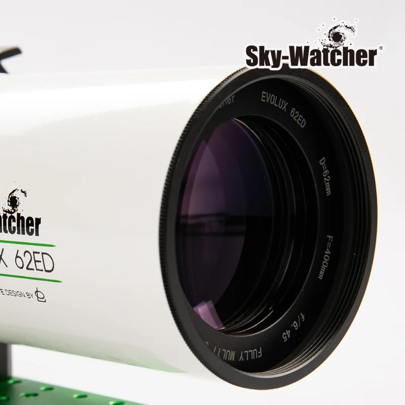 Sky-Watcher Astronomical Telescope, Evolux 62ED, Doublet Apo Refractor, 62mm, F 6.45, OTA for Wide Field Astrophotography