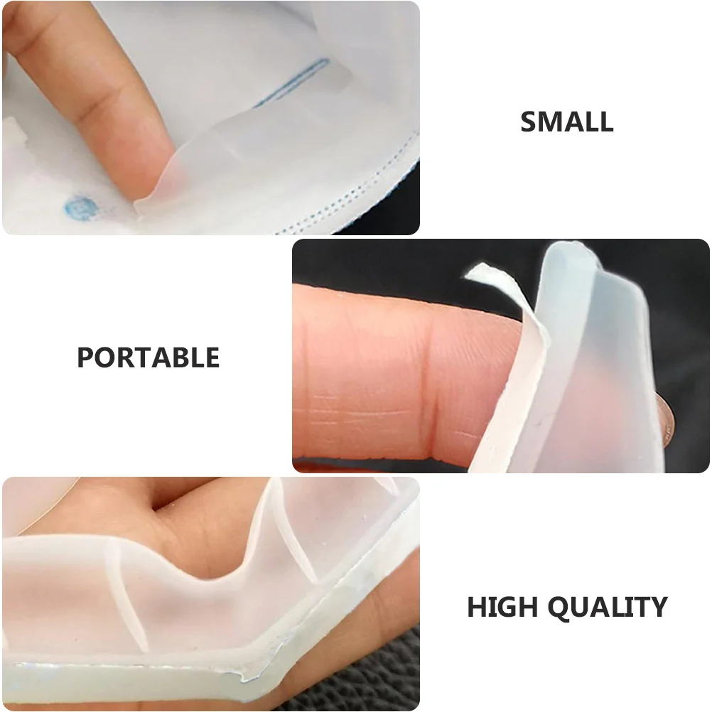 

4 Pcs Mist Anti-fogging Glasses Preventer Defogger Nose Bridge Pad Cover for Eyeglasses Guard