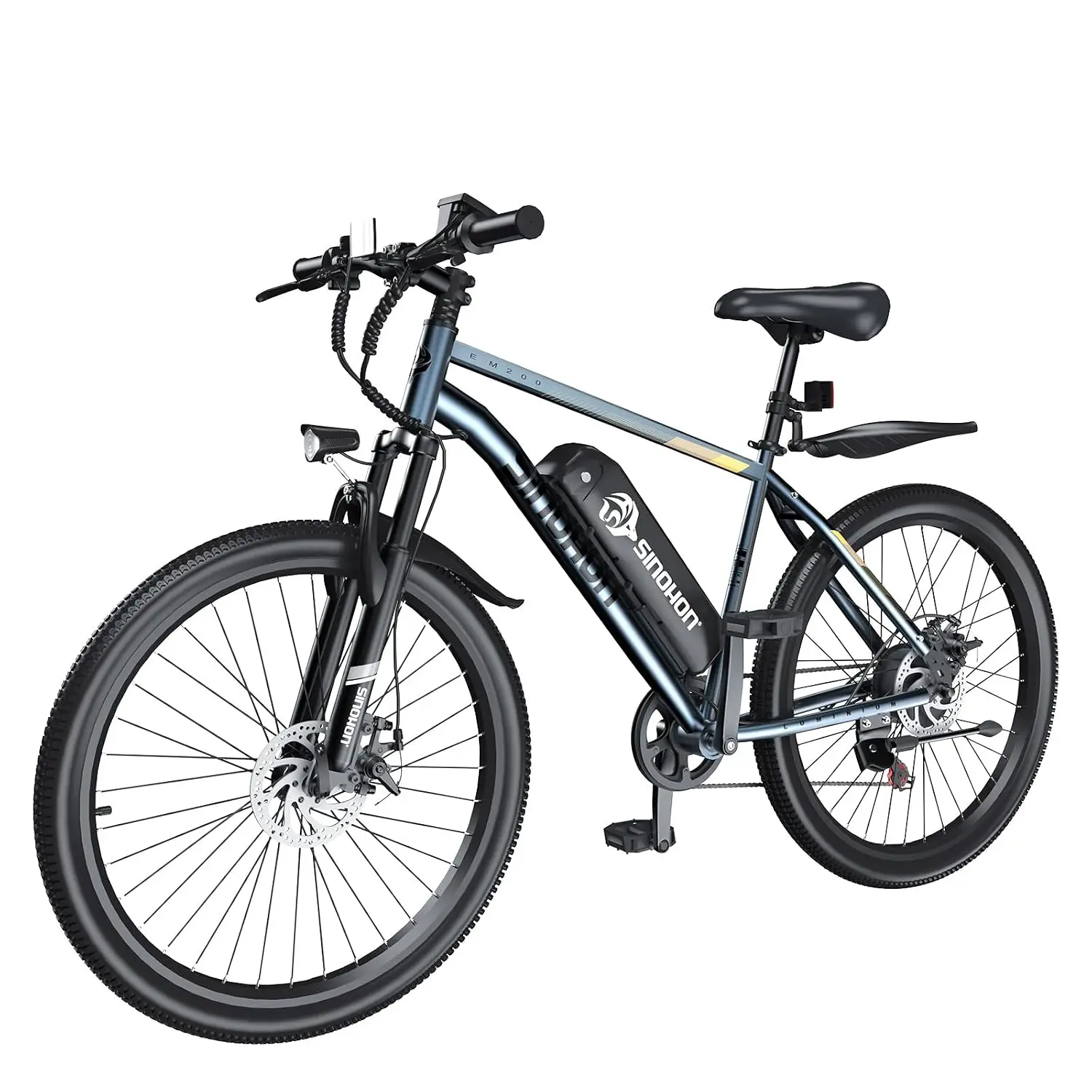 26" Electric Bicycle Adults 500W Motor 48V 15.6AH Battery 21-Speed 25MPH 40+ Miles Range UL Certified, Customized