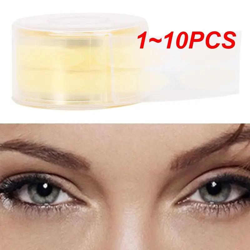 1~10PCS Invisible Double Eyelid Natural Big Eyes 1 Roll Striped Foldable Eyelid Stickers Eye Makeup Cosmetics Beauty Eyelid