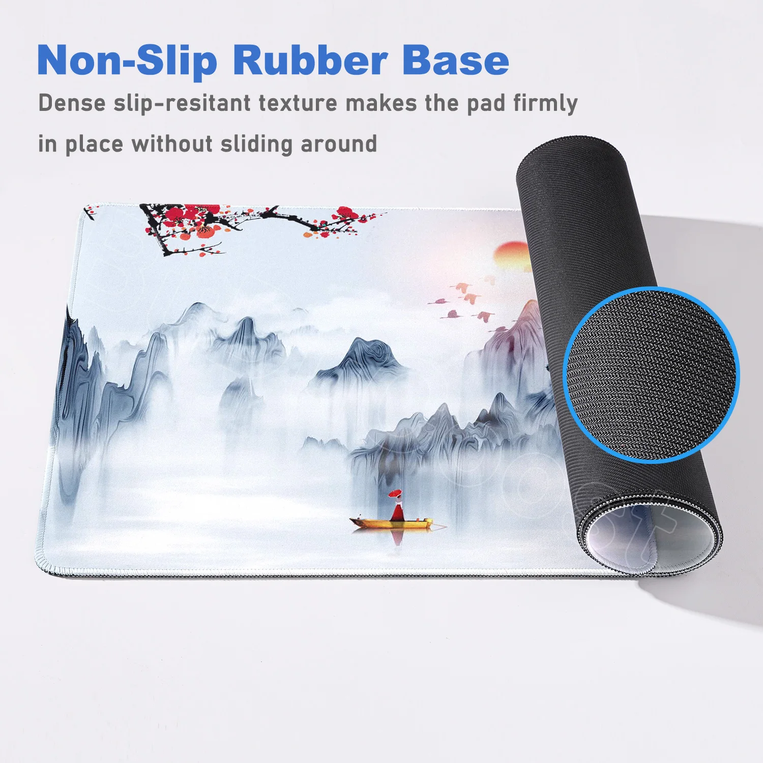 Many Pretty Picture Chinese Ink Painting Mouse Pad Gaming Mousepad XXL Mouse Mat Large Keyboard Mat Desk Pad for Computer Laptop