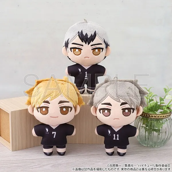 100% Original Cotton Dolls Anime Haikyuu! Surrounding Plush Doll Oikawa Tsukishima Atsumu Osamu Palm Gift Toys