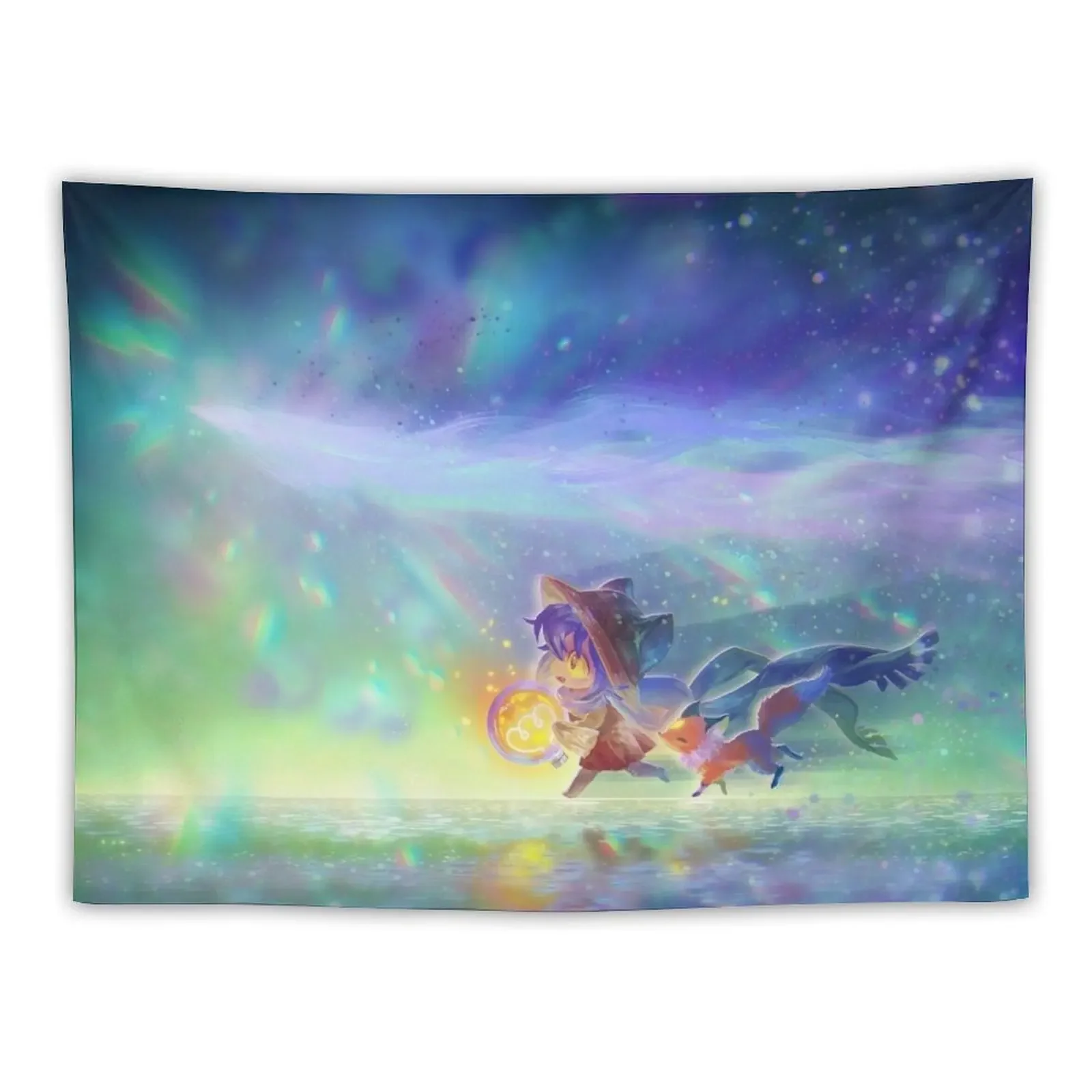 OneShot - Niko, Rue, and you Tapestry Wall Mural Decor For Bedroom Living Room Decoration Tapestry