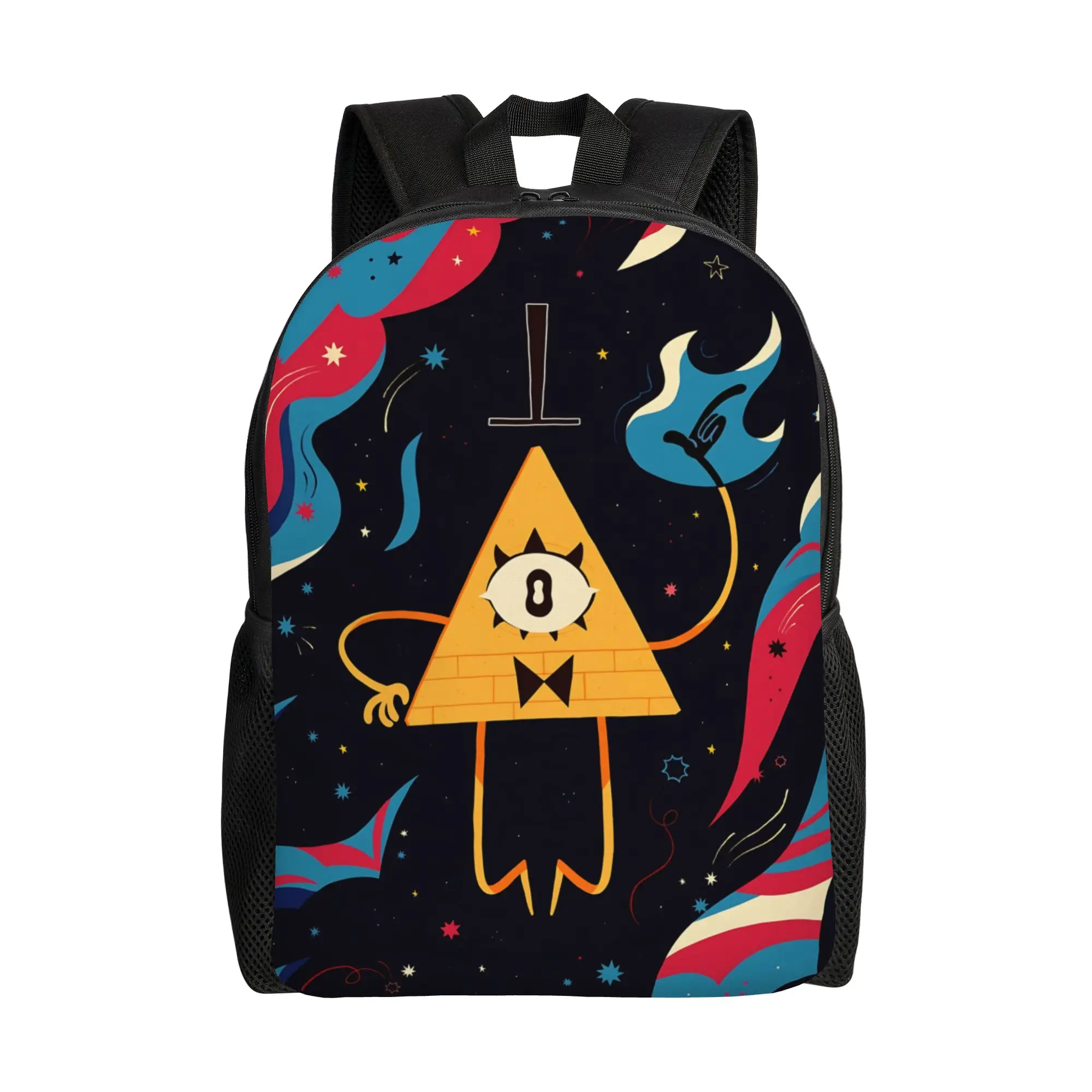 

Рюкзак Gravity Falls Daypack Adventure Time, 1 шт., для активного отдыха, в стиле ретро, моющийся, для города и природы