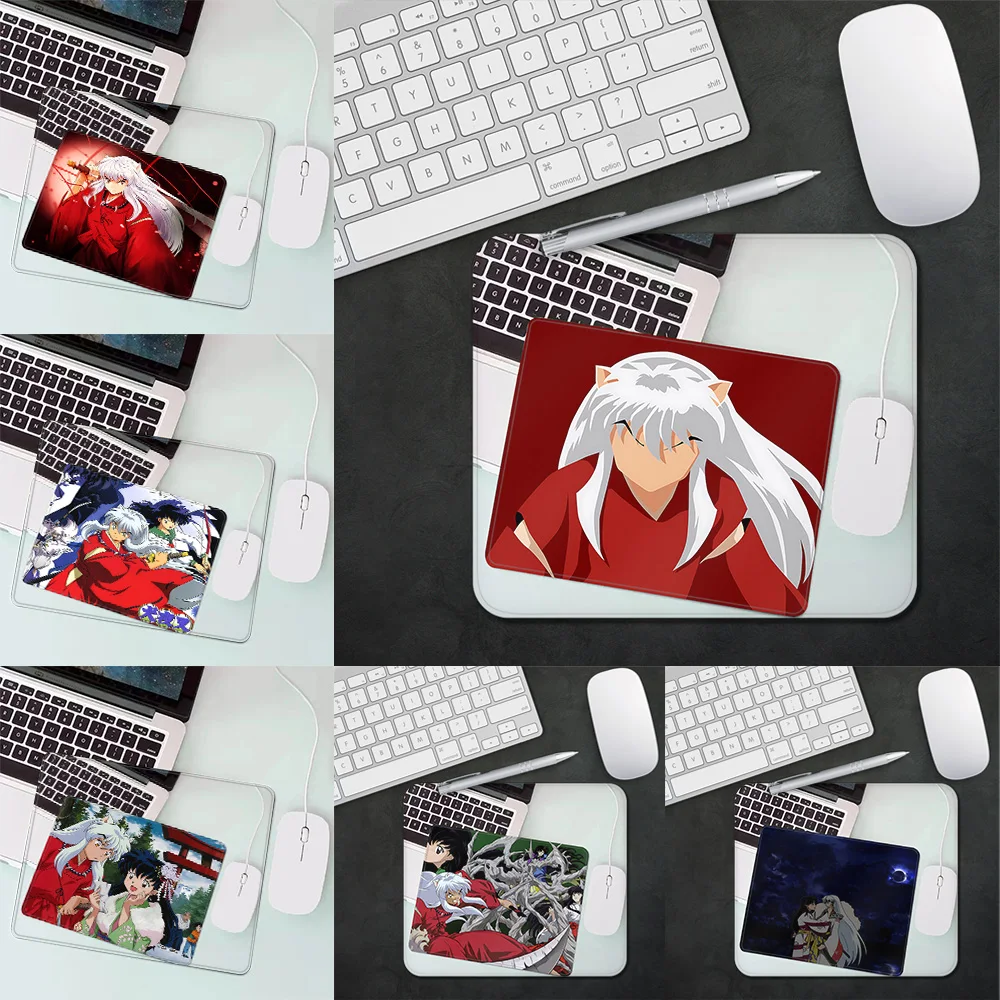 L-Inuyasha Gaming Mouse Pad XS Small Mousepad For PC Gamer Desktop Decoration Office Mouse Mat Deskmat Rug