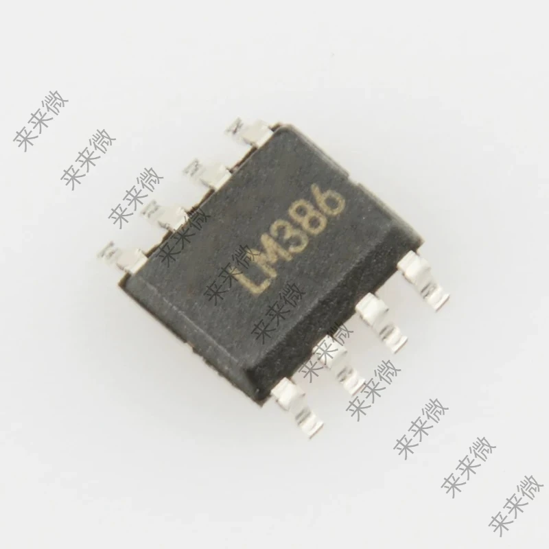 10pcs LM386M SOP-8 Low Voltage Audio Power Amplifier IC 0.25W Mono Class AB Audio Amp Chip One-Stop BOM Service