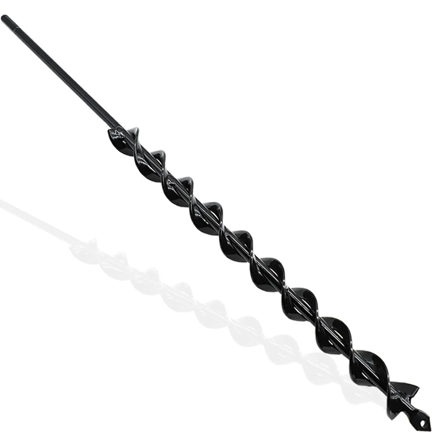 

24 Inch Auger Drill Bit for Planting, 1.2"x24" Long Handle Garden Auger, Bulb & Bedding Plant Auger, Post Hole Digger for 3/8