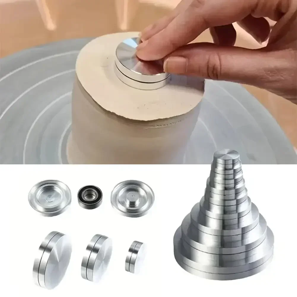 Tbest Roue de poterie Tour de Poterie électrique à 3 Pattes de 15 Cm de