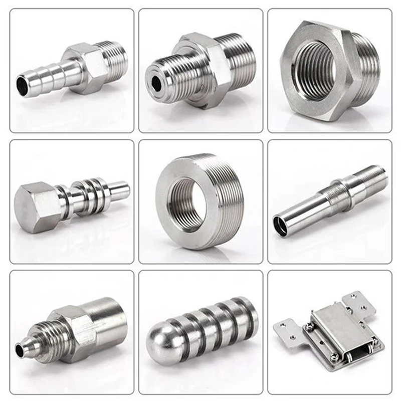 

High Quality Oem Custom Cnc Machining Milling Aluminum CNC Machining Parts Custom Stainless Steel Fluid Connectors