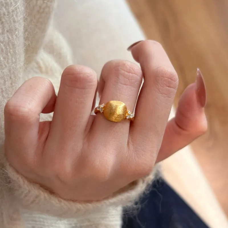 أقراط فرنسية كلاسيكية من الذهب المصقول أقراط نسائية فاخرة وخفيفة الوزن ورائعة وبسيطة ومتعددة الاستخدامات #3