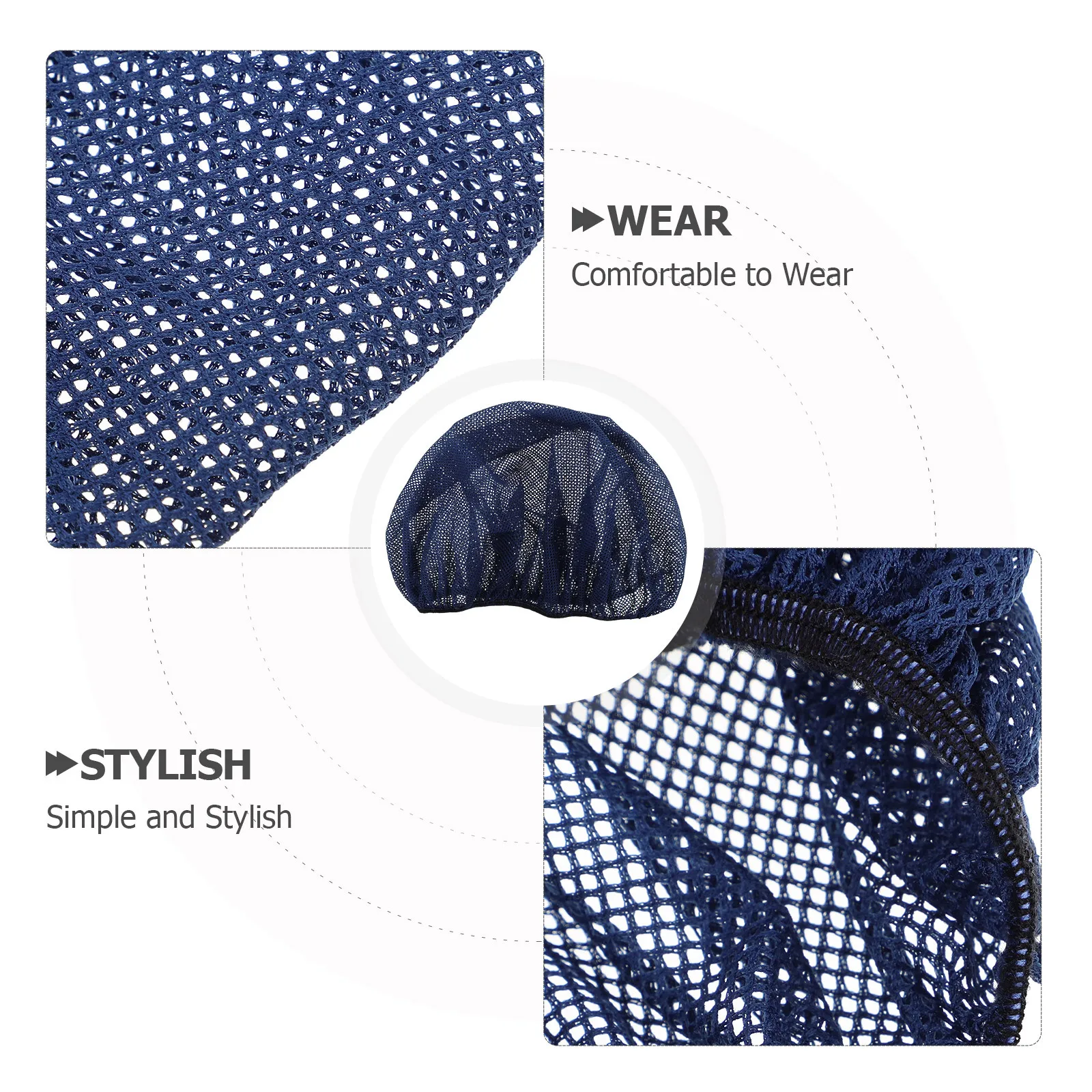 6 stuks mesh chef-kok hoed voor vrouwen ademende keuken cap herbruikbare food service aanbod food service benodigdheden chef-kok hoeden voor vrouwen