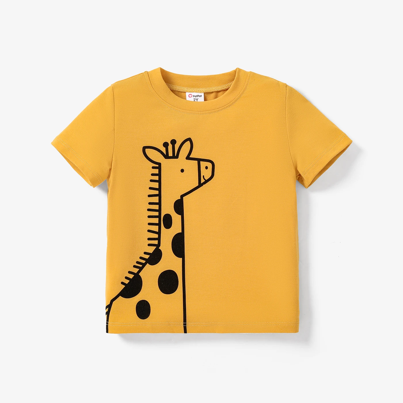 PatPat Toddler Boy Animal Print Short-sleeve Tee