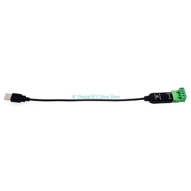 E74D 31cm/12in USB ~ RS485 RS-485 직렬 포트 장치 컨버터 어댑터 확장 케이블