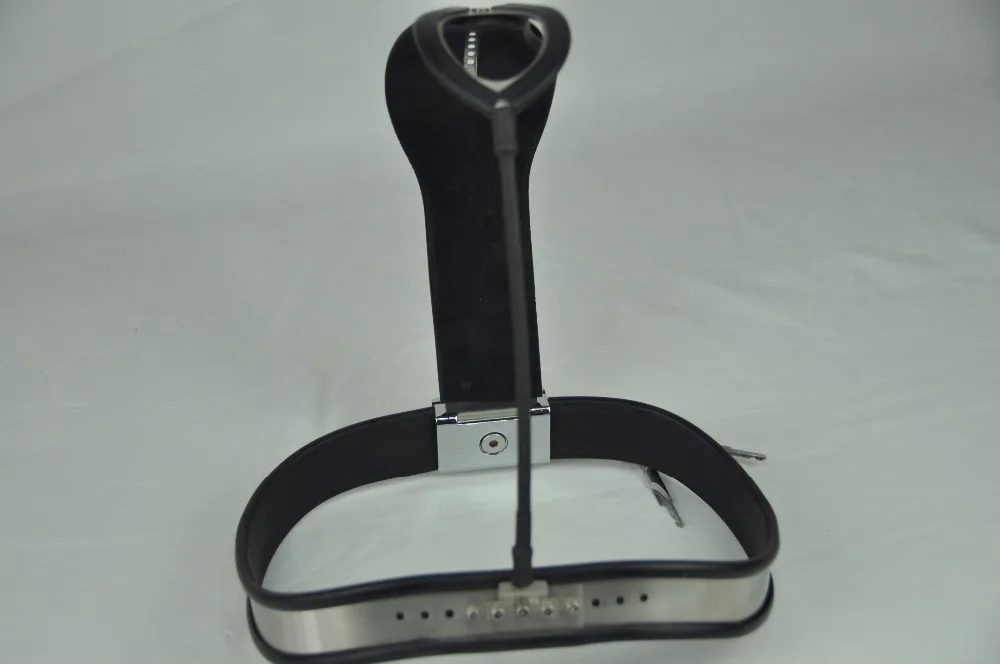 Nuovo modello femminile T curva regolabile in vita cintura di castità in acciaio inossidabile dispositivo previene la masturbazione difetto foro giocattolo del sesso Bdsm