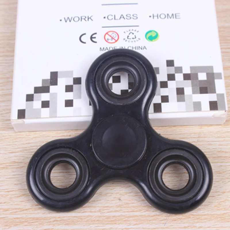 ABS Fidget Spinner  Spinner For Autism  Anti Stress Tri-Spinner High Quality Adult Kids Funny Toys