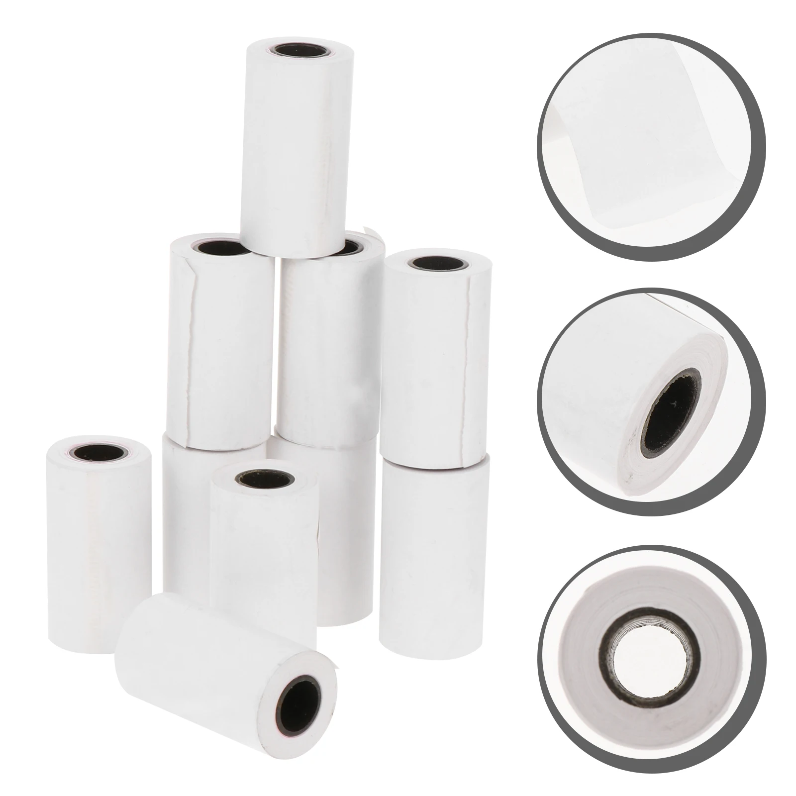 

10 Rolls Thermal Pos Paper Roll Cash Register Premium Thermal Paper Smooth Printing Restaurant Office Supermarket Use