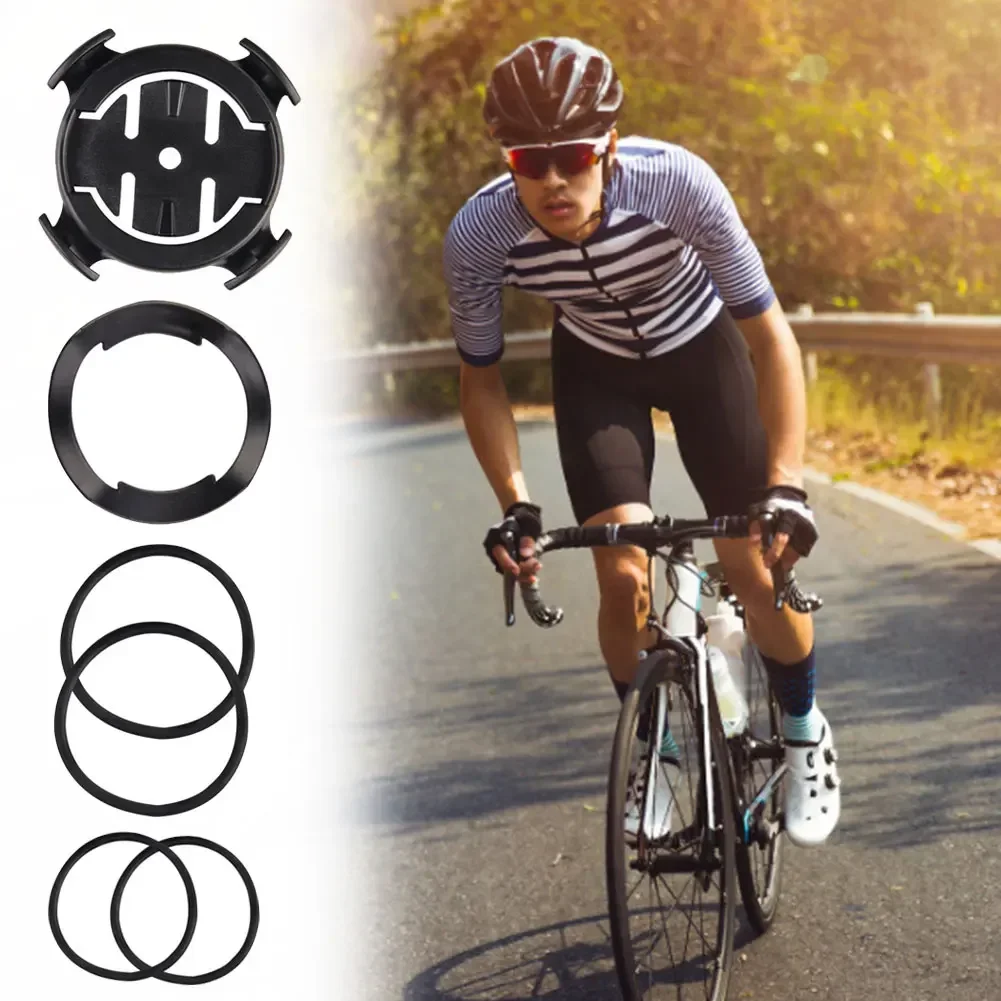 حامل كمبيوتر الدراجة البلاستيكي MTB Mountain Bike ساعة توقيت جبل قوس الطريق ركوب الدراجات عداد السرعة لسلسلة Garmin Edge