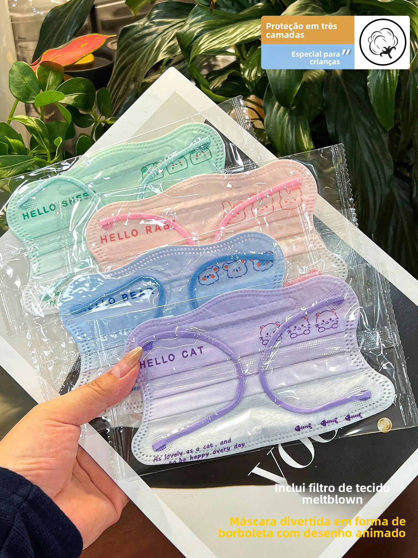 mascara-infantil-de-borboleta-com-desenho-animado-protecao-de-tres-camadas-alta-estetica-para-rosto-pequeno-embalagem-ind