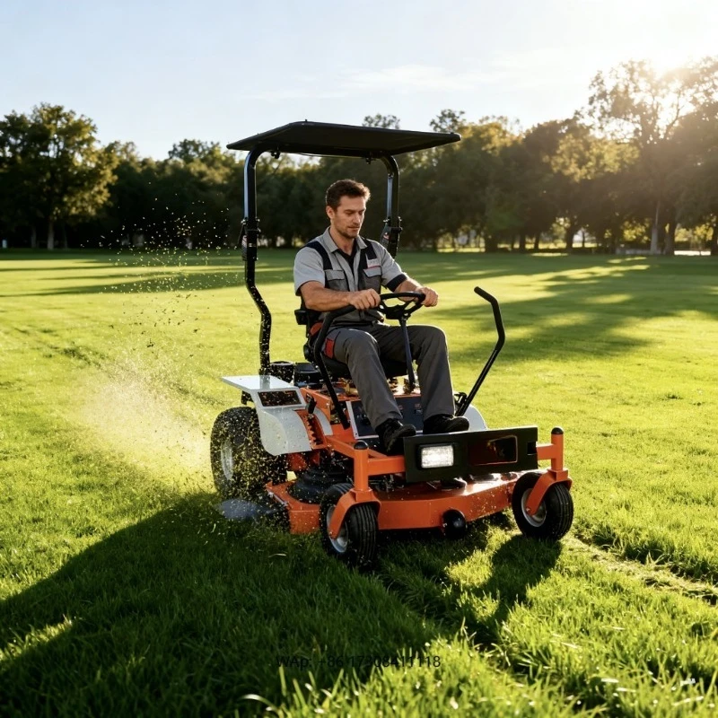 Ride-on Mower Commercial zero Turn Riding Lawn Mower With Grass Catcher zero Turn Mower 27hp for Golf Yard Farm CE EPA
