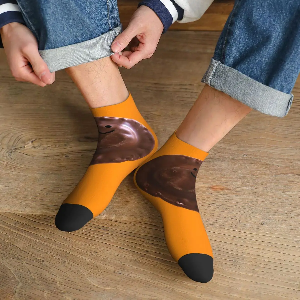 

Носки Gerald The Jaffa Cake (большие) Harajuku, впитывающие пот чулки, всесезонные носки, аксессуары для мужчин и женщин, рождественские