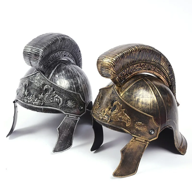 Party supplies, ancient Roman warrior helmets, photography props, Roman general helmets, ancient Roman warrior helmets