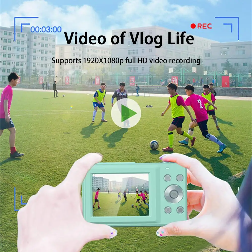 Kids Camera Creative Filters 32G Memory Expansion LED Flash Light Kids Digital Camera 700mAh Students Camera Kids Gift