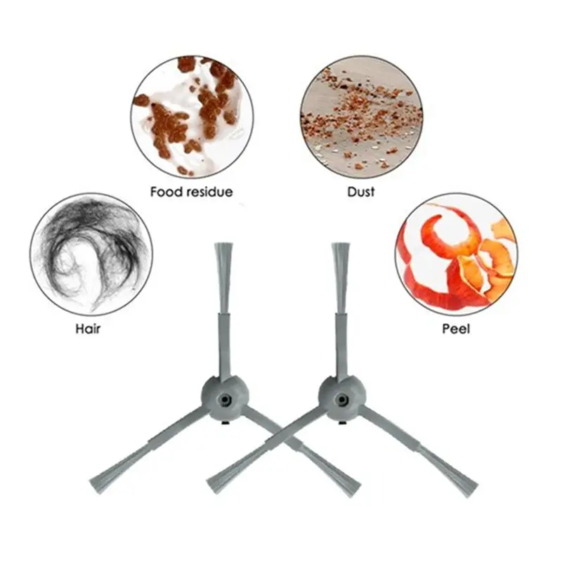 Ricambi Vintage per Lydsto R1 Edge/R1D Edge, Miwhole M9 Lite, Roidmi Eve Rook/Eve Rook S: Spazzola, Panno per Mocio, Filtro Hepa