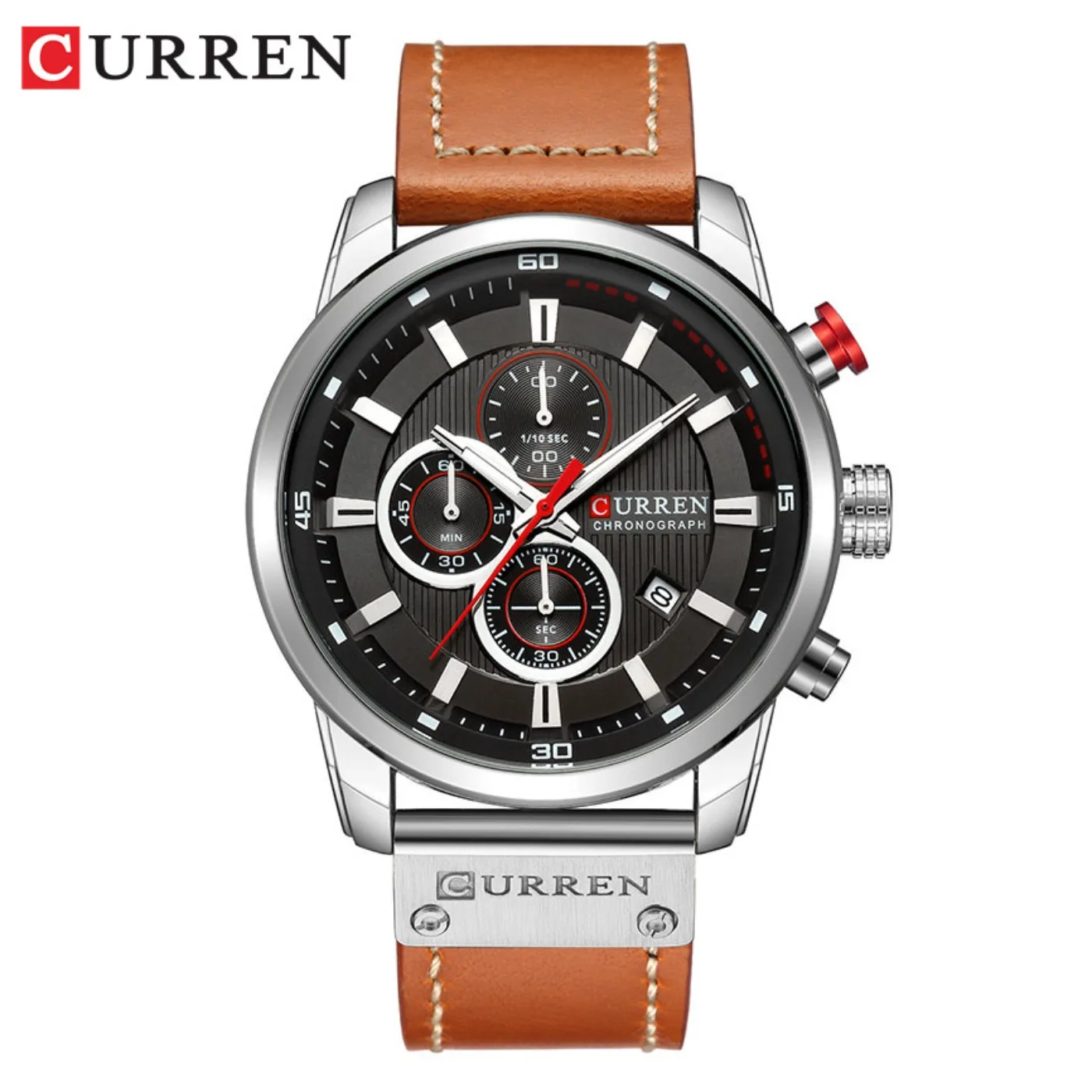 CURREN Fashion Date Quartz Men Watches Top Brand Luxury Male Clock Chronograph Sport Mens Wrist Watch Hodinky Relogio Masculino view 5