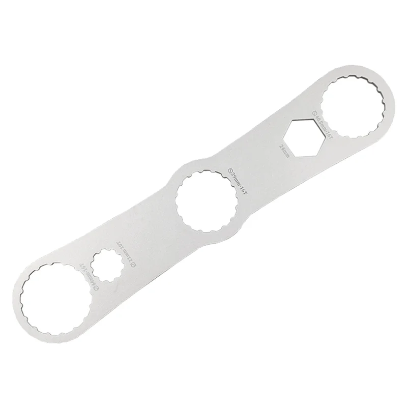 

AU-Multifunctional Wrench Tool Bicycle Bottom Bracket Repair Tool for BBR60 MT800 52 BB9000